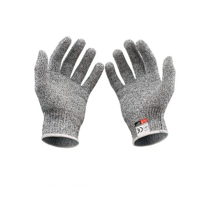 Guantes anti cortes HPPE de grado 5, talla L.