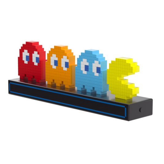 Lámpara nocturna portable de íconos de Pac Man, tiene control de voz y 3 modos de uso incluidos.