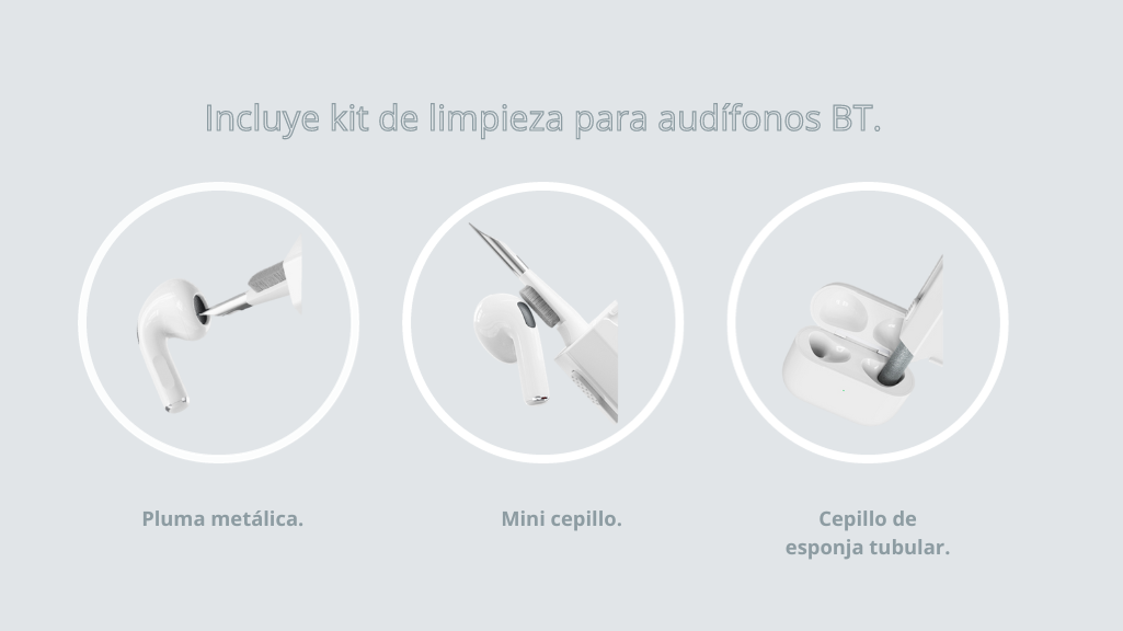 Kit de Limpieza profunda para artículos de tecnología 8 en 1.